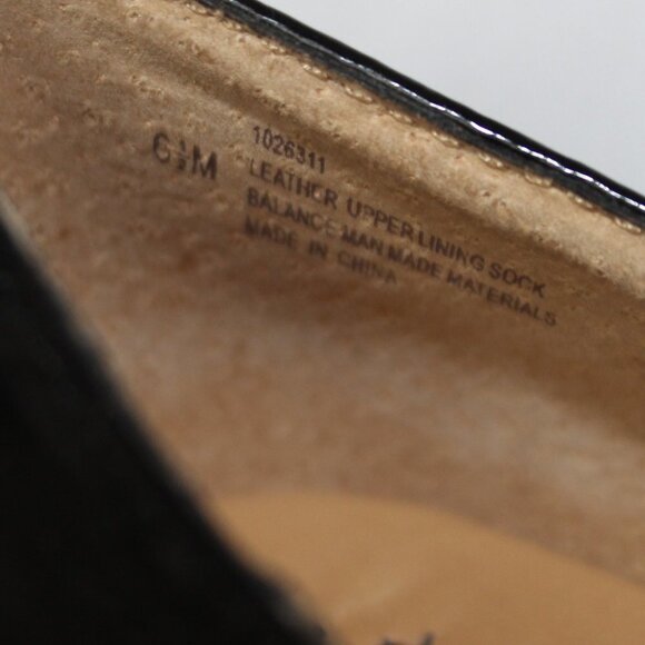 Sofft Simone Black Patent Open Toe Heels - Picture 15 of 15